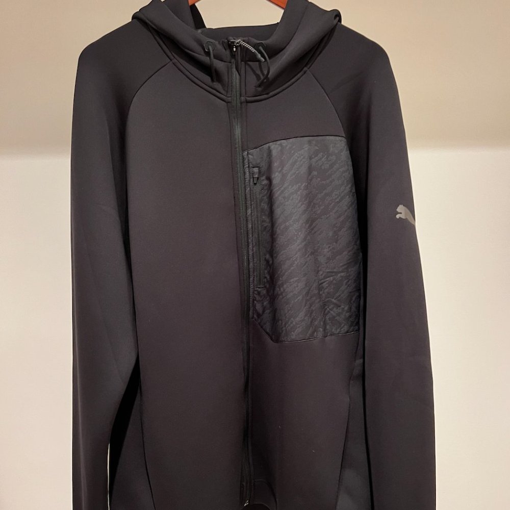 Puma Full Zip Black Jacket (New with Tags)